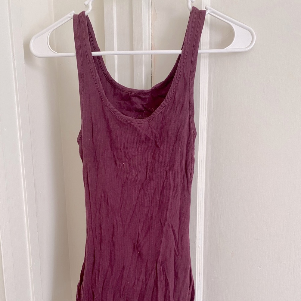 Maroon Tank Top